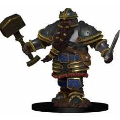 D&D Icons of the Realms Premium Figure, Painted Miniature: (W2) Dwarf Male Fighter - Your Source for Gaming Essentials Hot