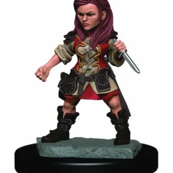 Tabletop Miniatures-D&D Icons of the Realms Premium Figure, Painted Miniature: Halfling Female Rogue - Your Source for Gaming Essentials