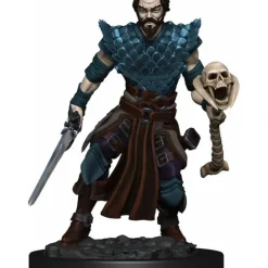 D&D Icons of the Realms Premium Figure, Painted Miniature: (W4) Human Warlock Male - Your Source for Gaming Essentials Sale