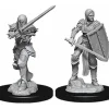 Tabletop Miniatures>D&D Nolzur's Marvelous Unpainted Miniatures (W9) Female Human Fighter - Your Source for Gaming Essentials