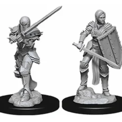 Tabletop Miniatures>D&D Nolzur's Marvelous Unpainted Miniatures (W9) Female Human Fighter - Your Source for Gaming Essentials