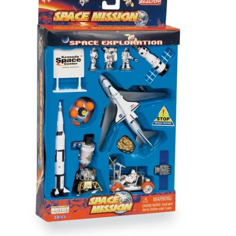 Toys-Daron Lunar Explorer 13 Piece Playset with Kennedy Space Center Sign - Your Source for Gaming Essentials
