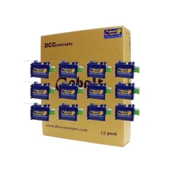 Outlet DCC Concepts CB12DIP COBALT ip Digital Turnout Motors (Pack of 12) - Your Source for Gaming Essentials Trains