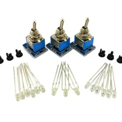 Best DCC Concepts CMSA COBALT DPDT Toggle Switches on PCB Circuit Boards - Your Source for Gaming Essentials