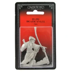 Tabletop Miniatures>Death Angel #01-231 Classic Ral Partha Fantasy RPG Metal Figure - Your Source for Gaming Essentials