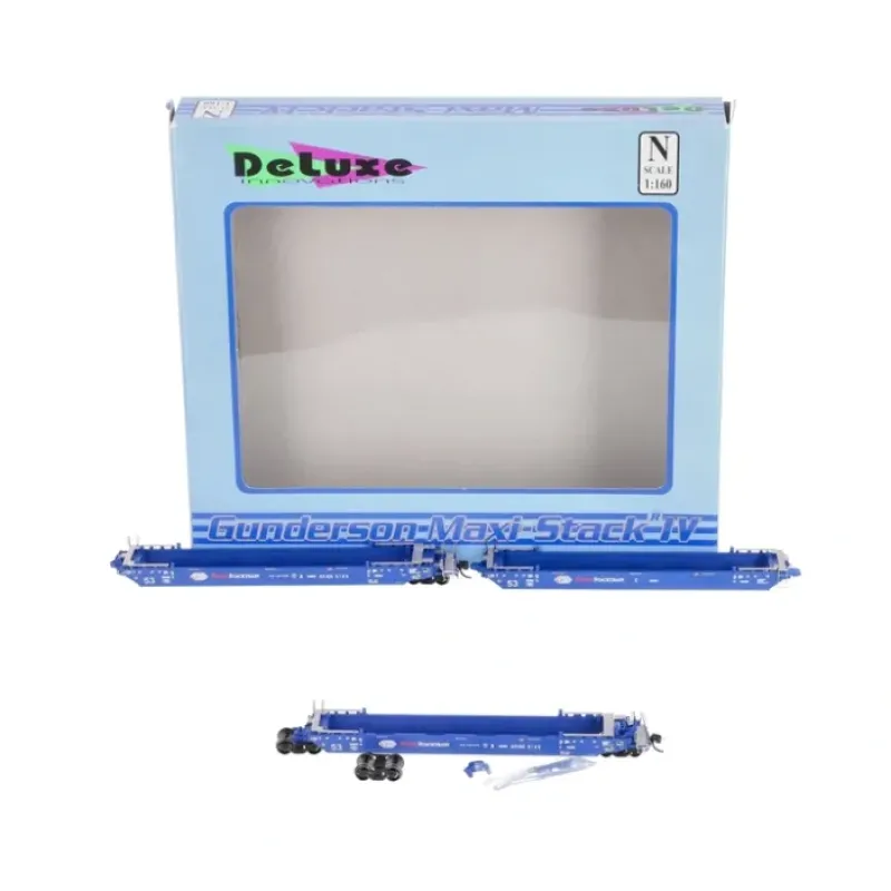 Online Deluxe Innovations 350404 Gunderson Maxi-Stack IV 3-Unit Intermodal Well Car - Your Source for Gaming Essentials Trains