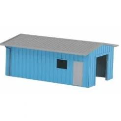 New Deluxe Innovations 352 N Blue Armco Ready-To-Place Workshop Assemble Building - Your Source for Gaming Essentials Trains