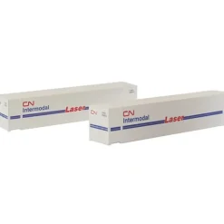 New Deluxe Innovations 8071 N CN 48' Smooth-Side Container (Pack of 2) - Your Source for Gaming Essentials Trains