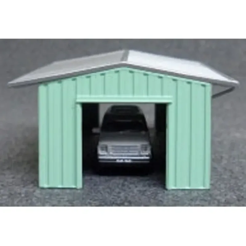 Deluxe Innovations 238-385 N Scale Armco Drive-Through Shed (Tractor Shed) GRN - Your Source for Gaming Essentials Trains