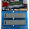 Outlet Deluxe Innovations 5121 N Sea-Land 40' Corrugated Panel Container (Pack of 2) - Your Source for Gaming Essentials Trains