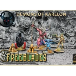 Tabletop Miniatures>Demons of Karelon Starter Box #119999 Unpainted Metal Figure Set - Your Source for Gaming Essentials