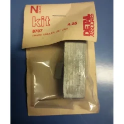 Sale Detail Associates 8707 N Truck Trailer 26' Van Metal Kit - Your Source for Gaming Essentials Trains