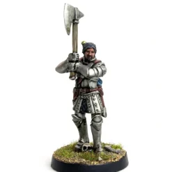 Tabletop Miniatures>DGS Games Apprentice Knight of Barek #103004 Unpainted 32mm Scale Metal Figure - Your Source for Gaming Essentials