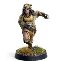 Tabletop Miniatures>DGS Games Bear Mystic #114002 Unpainted 32mm Scale Freeblades Metal Figure - Your Source for Gaming Essentials