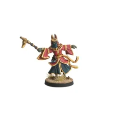 Tabletop Miniatures>DGS Games Jackal-Priest #104003 Unpainted 32mm Scale Freeblades Metal Figure - Your Source for Gaming Essentials