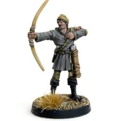 Tabletop Miniatures>DGS Games Muster Archer Pose 1 #103012 Unpainted 32mm Scale Metal Figure - Your Source for Gaming Essentials