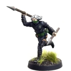 Tabletop Miniatures>DGS Games Veteran Defender #112013 Unpainted 32mm Scale Freeblades Metal Figure - Your Source for Gaming Essentials