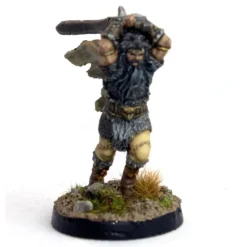 Tabletop Miniatures>DGS Games Wolfkarl #114001 Unpainted 32mm Scale Freeblades Metal Figure - Your Source for Gaming Essentials