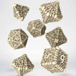 Dice-Dice Macabre - 7 Piece Polyhedral RPG DnD Dice Set - Your Source for Gaming Essentials
