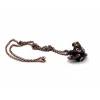 Dice-Dice Pendant Necklace with Old Copper Finish - Holds a D10 - Your Source for Gaming Essentials