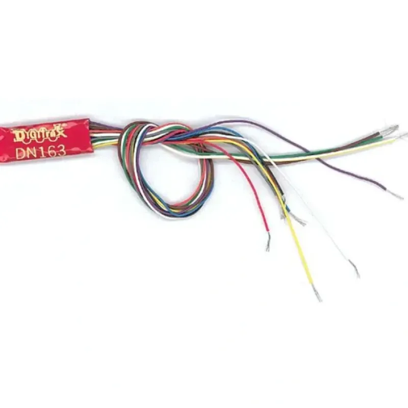 Hot Digitrax DN163 N Scale Mobile Decoder 1.5 Amp/2 Amp Peak 6 FX3 Functions 0.5 Amp - Your Source for Gaming Essentials Trains