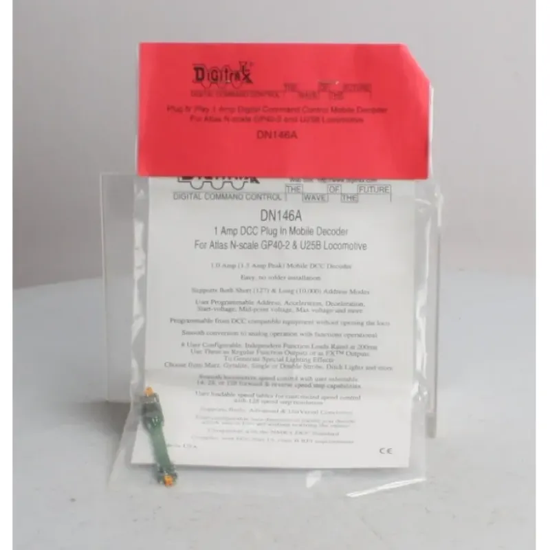 Best Digitrax DZ146A 1 Amp DCC Plug In Mobile Decoder - Your Source for Gaming Essentials