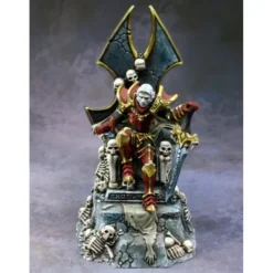 Tabletop Miniatures>Dragoth the Defiler Undead Lord on Throne 03807 Unpainted Metal - Your Source for Gaming Essentials