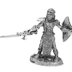 Tabletop Miniatures>Draton Dragon Fighter #03-121 Classic Ral Partha Fantasy RPG Metal Figure - Your Source for Gaming Essentials