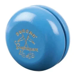 Toys-Duncan Wooden Crossed Flags Tournament Vintage-Replica YoYo - Blue - Your Source for Gaming Essentials
