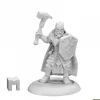 Tabletop Miniatures>Dungeon Dwellers Balzador Cleric #07029 Unpainted Metal Figure - Your Source for Gaming Essentials