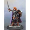 Tabletop Miniatures>Dungeon Dwellers Caerindra Thistlemoor, Fighter #07012 Unpainted Metal - Your Source for Gaming Essentials