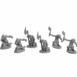 Tabletop Miniatures>Dungeon Dwellers Goblin Raiders (6) #07043 Bones USA Unpainted Plastic Figures - Your Source for Gaming Essentials