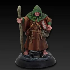 Tabletop Miniatures>Dungeon Dwellers Human Monk, Brother Hammond #07027 Unpainted Metal Figure - Your Source for Gaming Essentials