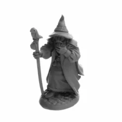 Tabletop Miniatures>Dungeon Dwellers Landol Griwsold, Human Wizard #07068 Bones USA Unpainted Plastic Figure - Your Source for Gaming Essentials