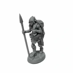 Tabletop Miniatures>Dungeon Dwellers Marina, Overladen Henchwoman #07075 Bones USA Unpainted Plastic - Your Source for Gaming Essentials