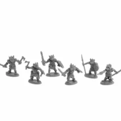 Tabletop Miniatures>Dungeon Dwellers Nightclaw Kobolds (6) #07056 Bones USA Unpainted Plastic Minis - Your Source for Gaming Essentials