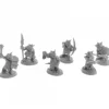 Tabletop Miniatures>Dungeon Dwellers Ratpelt Kobold Warriors (6) #07054 Bones USA Unpainted Plastic - Your Source for Gaming Essentials