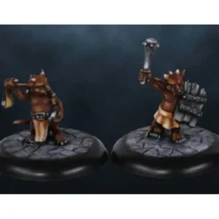 Tabletop Miniatures>Dungeon Dwellers Ratpelt Kobolds (2) 07009 Unpainted Metal Mini - Your Source for Gaming Essentials