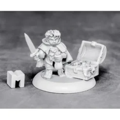 Tabletop Miniatures>Dungeon Dwellers: Stitch Thimbletoe, Halfling Thief 07004 Unpainted Metal - Your Source for Gaming Essentials