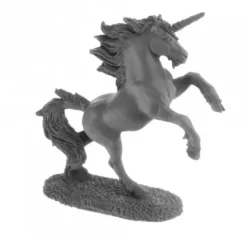 Tabletop Miniatures>Dungeon Dwellers Unicorn #07047 Bones USA Unpainted Plastic Figure - Your Source for Gaming Essentials
