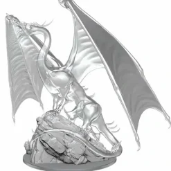 Tabletop Miniatures>Dungeons & Dragons Nolzur`s Marvelous Unpainted Miniatures: W17 Young Emerald Dragon - Your Source for Gaming Essentials