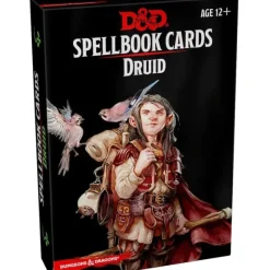 Board Games-Dungeons and Dragons RPG Spellbook Cards - 131 Card Druid Deck - Your Source for Gaming Essentials