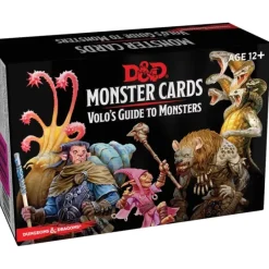 Board Games-Dungeons and Dragons RPG Monster Cards - Volo's Guide to Monsters - Your Source for Gaming Essentials