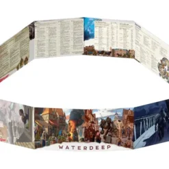 Board Games-Dungeons and Dragons RPG: Waterdeep - Dragon Heist DM Screen - Your Source for Gaming Essentials