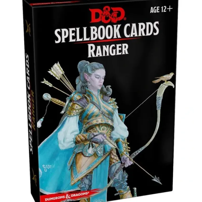 Board Games-Dungeons and Dragons RPG Spellbook Cards - 46 Card Ranger Deck - Your Source for Gaming Essentials