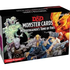 Board Games-Dungeons and Dragons RPG Monster Cards - Mordenkainen's Tome of Foes - Your Source for Gaming Essentials