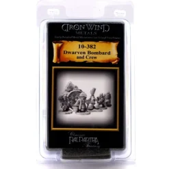 Tabletop Miniatures>Dwarf Bombard and Crew #10-382 Classic Ral Partha Fantasy RPG Metal Figure - Your Source for Gaming Essentials