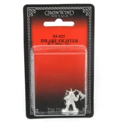 Tabletop Miniatures>Dwarf Fighter #03-025 Classic Ral Partha Fantasy RPG Metal Figure - Your Source for Gaming Essentials