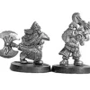 Tabletop Miniatures>Dwarven Great Axemen (2) #01-228 Classic Ral Partha Fantasy RPG Metal Figure - Your Source for Gaming Essentials