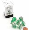 Dice-Eclipse Dice 7 Piece Polyhedral DnD Dice Set - Elf King - Your Source for Gaming Essentials